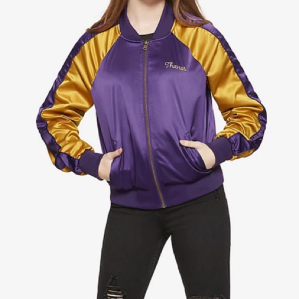 Her Universe Marvel Avenger Thanos Bomber Jacket Hot Topic‎ Comic